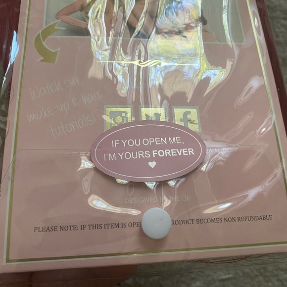 NWT Lullabellz 34” Ruby Red Braid - Picture 6 of 8